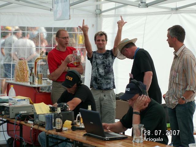 s�skrydis: Ariogala 2007. Adolis Ly1u ir Rytis